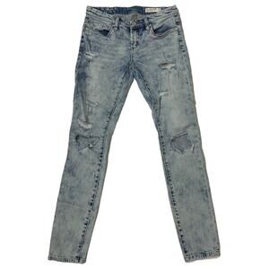 BlankNYC Skinny Classique Distressed Jeans - Blue - 26